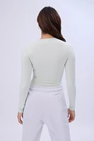 Long Sleeve Crew Neck Bodysuit