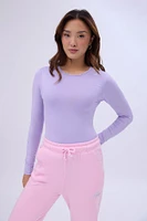 Long Sleeve Crew Neck Bodysuit