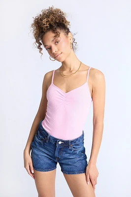Super Soft Ribbed Cami Bodysuit