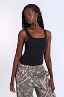 Square Neck Tank Bodysuit