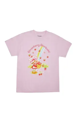 Strawberry Shortcake Rainbow Graphic Boyfriend Tee