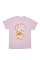 Strawberry Shortcake Rainbow Graphic Boyfriend Tee