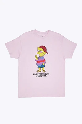 The Simpsons Lisa Simpson Graphic Boyfriend Tee