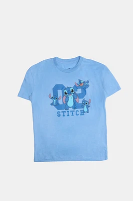 Stitch 02 Graphic Boyfriend Tee