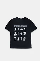 Peanuts Emotions of Snoopy Graphic Boyfriend Tee