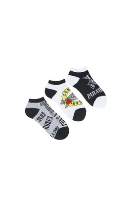 Guns N' Roses Printed Ankle Socks 3-Pack