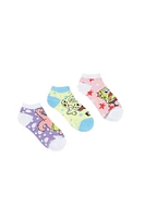 SpongeBob SquarePants Printed Ankle Socks 3-Pack