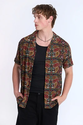 Paisley Short Sleeve Resort Shirt
