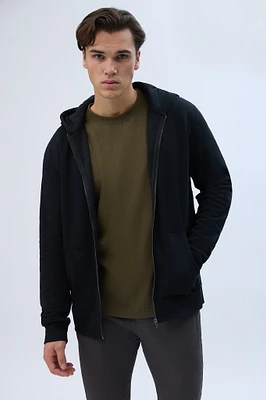 North Western Zip-Up Hoodie