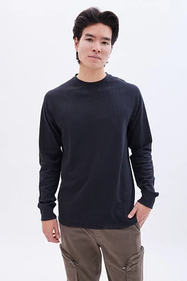 Thermal Raglan Long Sleeve Tee