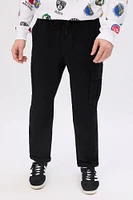 Loose Cargo Twill Pants