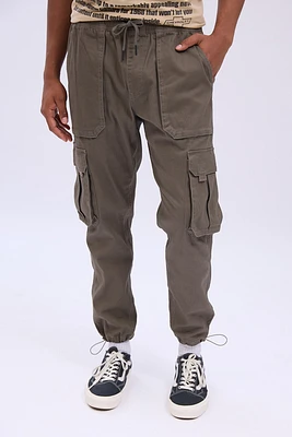 Relaxed Workwear Twill Pants