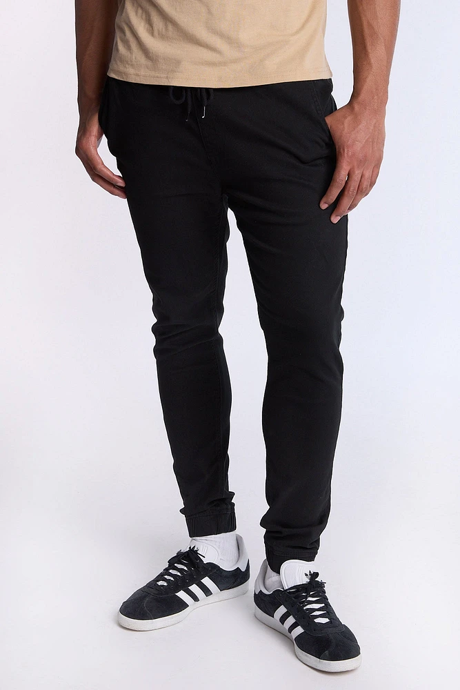 Jogger mince en sergé