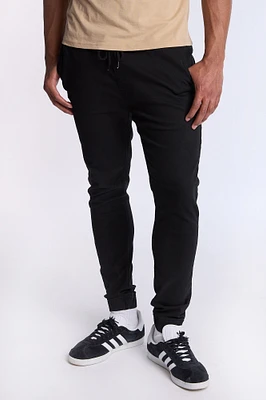 Jogger mince en sergé