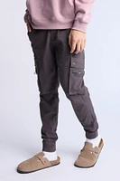 Jogger cargo zippé décontract