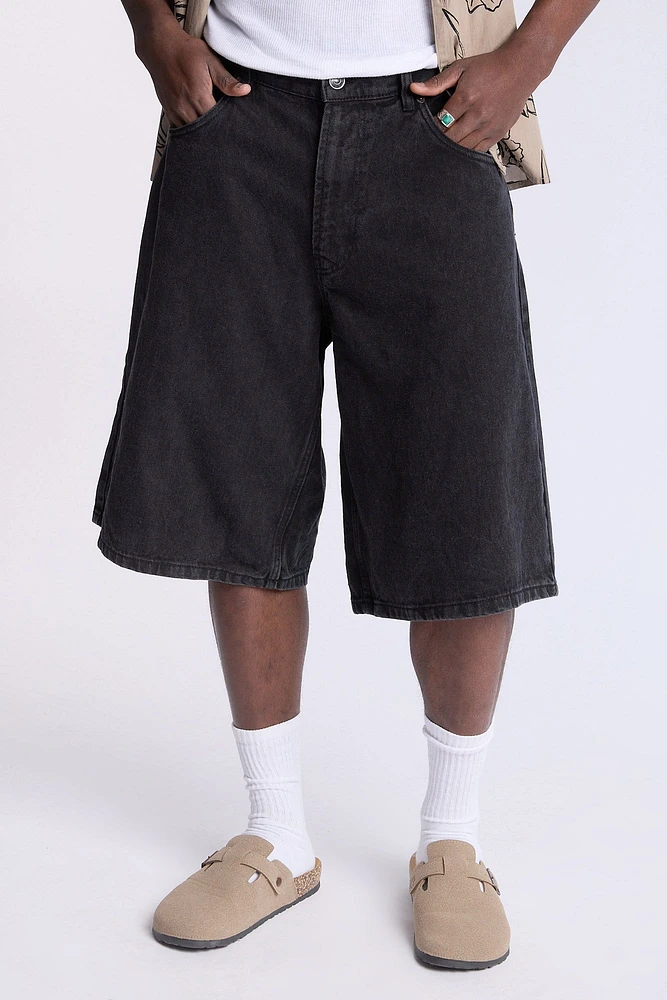 Short en jean ample