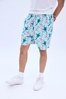 Flamingo Printed Swim Short