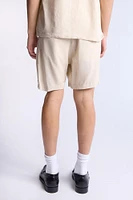 Linen-Blend 7" Shorts