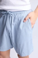 Linen-Blend 7" Shorts