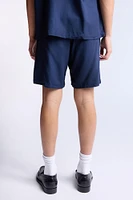 Linen-Blend 7" Shorts