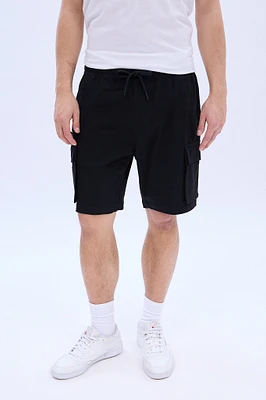 Twill Jogger Cargo Short