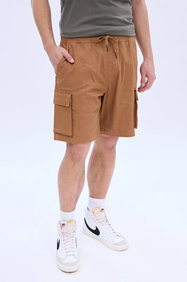 Twill Jogger Cargo Short