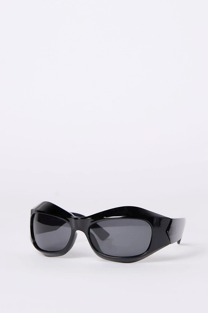 Thick Frame Sports Sunglasses