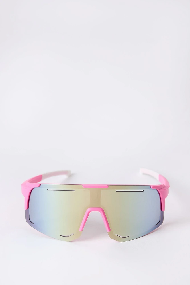 Shield Goggle Sunglasses