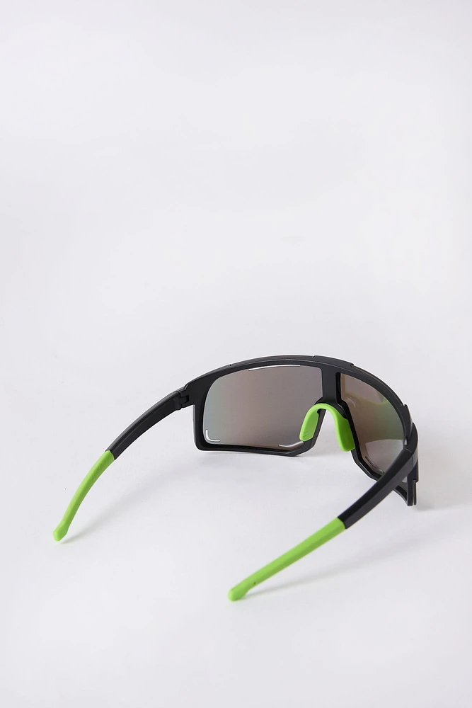 Shield Goggle Sunglasses