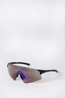 Open Sides Shield Sunglasses