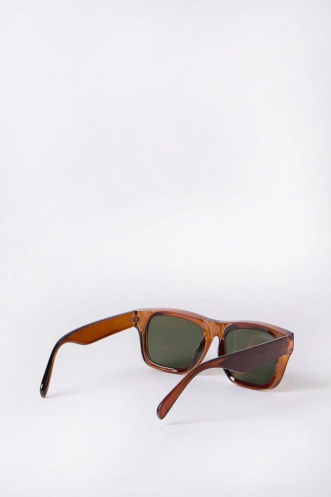 Thick Frame Wayfarer Sunglasses