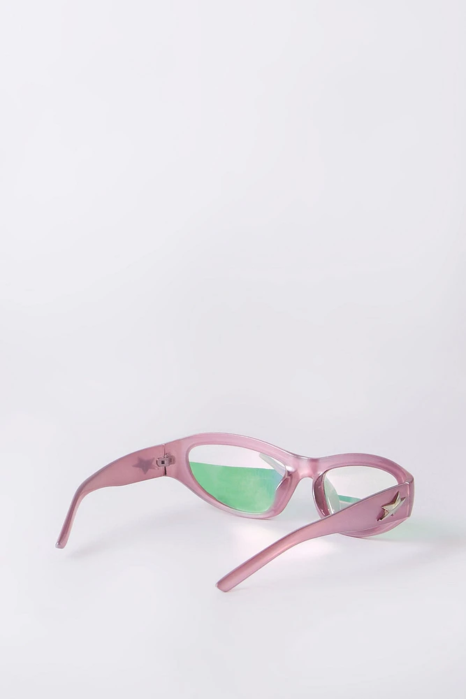 Wrap-Around Sports Sunglasses