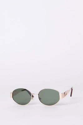 Round Gold Frame Sunglasses