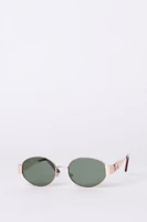 Round Gold Frame Sunglasses