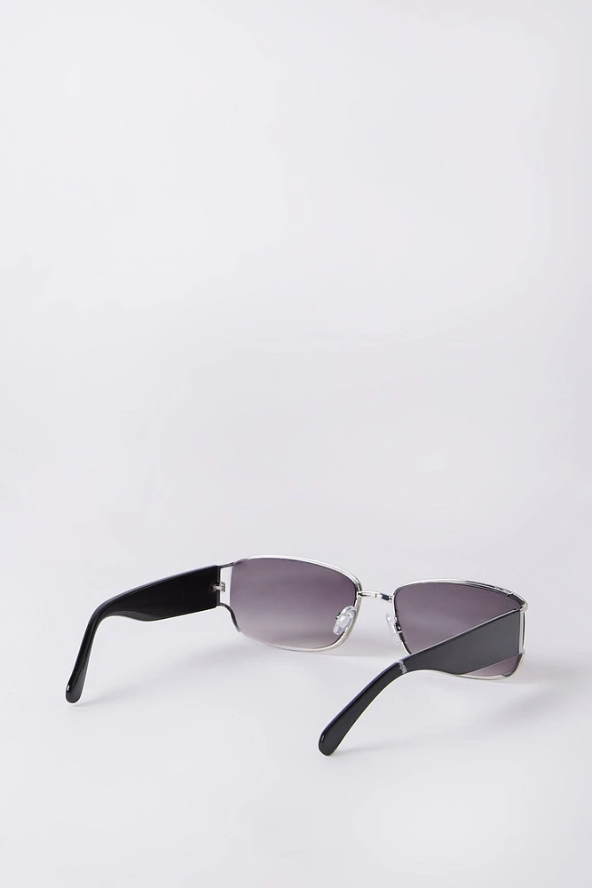 Rectangular Thick Sides Sunglasses