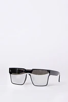 Shield Wayfarer Sunglasses