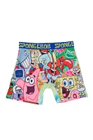 SpongeBob Mob Scene Printed Boxer Briefs