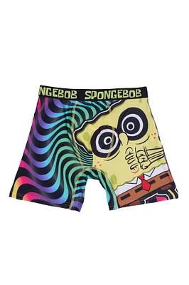 Caleçon boxeur imprimé SpongeBob Optical Rainbow