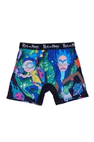 Rick & Morty 3D Space Printed Boxer Briefs