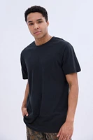 Basic Relaxed Crew Neck Tee