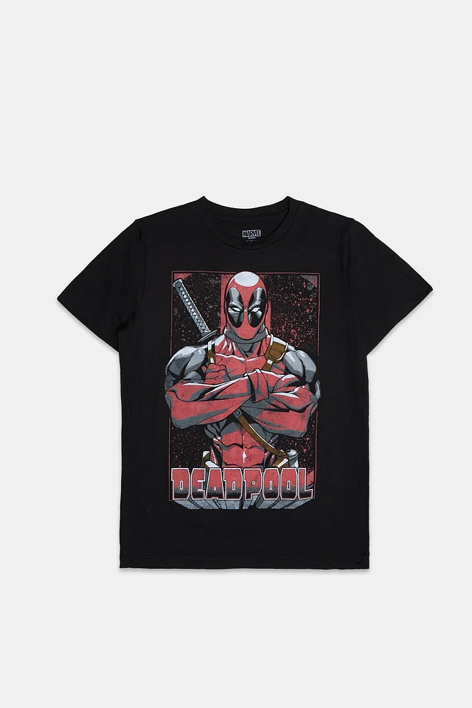 T-shirt imprimé graphique Deadpool