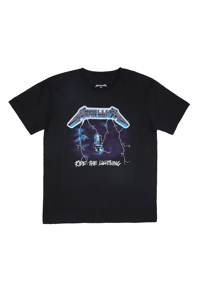 Metallica Ride The Lightning Graphic Tee