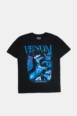 T-shirt imprimé graphique Venom Webface