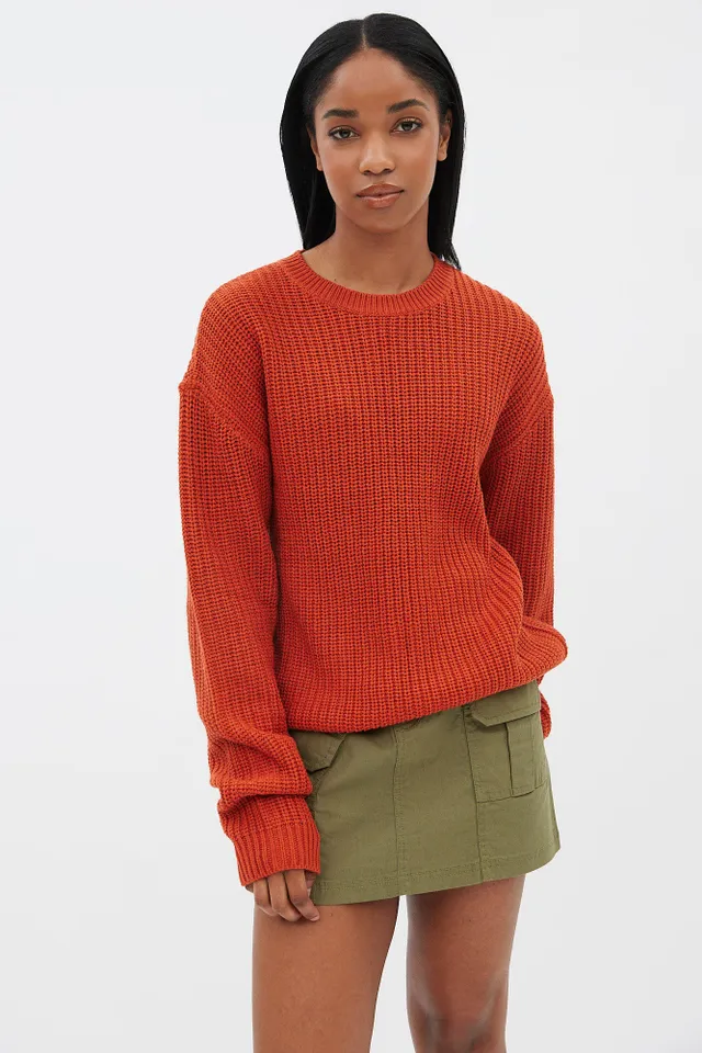 Horizontal Ribbed Dolman Sweater