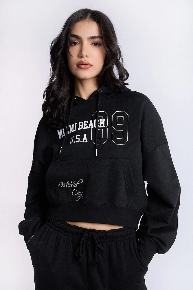 Graphic Mini Hoodie