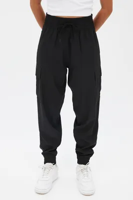 Mid Rise Cargo Parachute Pant