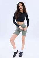 UNPLUG By Bluenotes Seamless Long Sleeve Skimmer Top