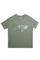 Game Set Match Tennis Graphic Relaxed Tee