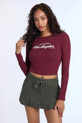 T-shirt ajusté graphique Los Angeles