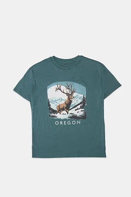 Oregon Graphic Boyfriend Tee